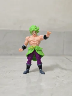 Dragon Ball Super Super Saiyan Broly Full Power Figure – Lime Green Hair Muscle Anime Statue