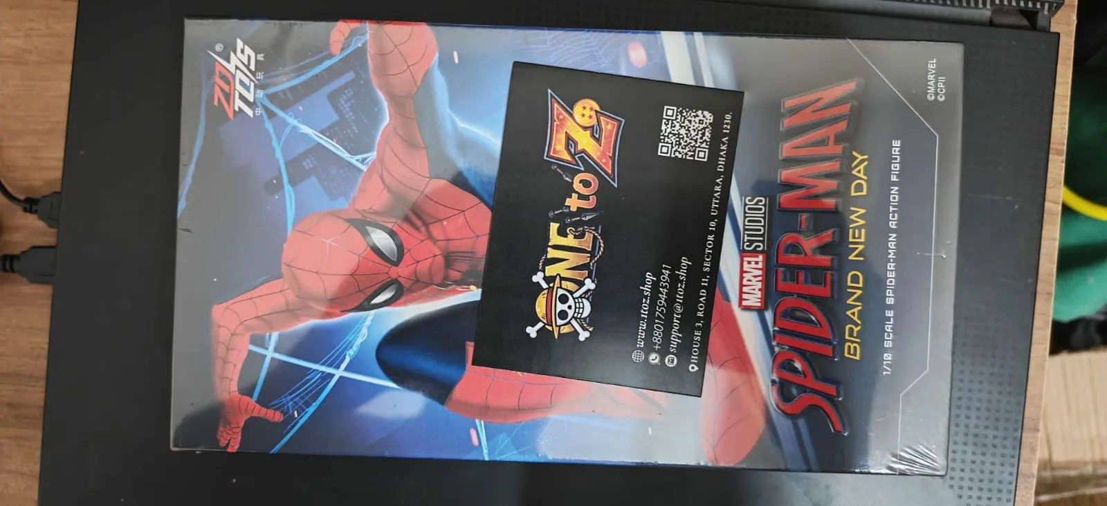Original ZD toys Spiderman Brand New Day Action figure