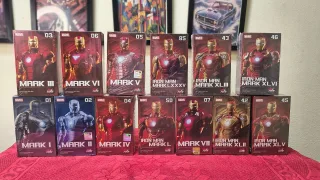 Original ZD toys Iron Man action figures from Mark1 - Mark 85 (4 Inch)