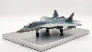 1:72 Scale Su-57S Stealth Fighter Jet DIY Model Kit