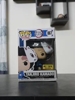 Tanjiro Kamado with Fox Mask Funko Pop! Style Vinyl Figure – Demon Slayer Anime Statue Model