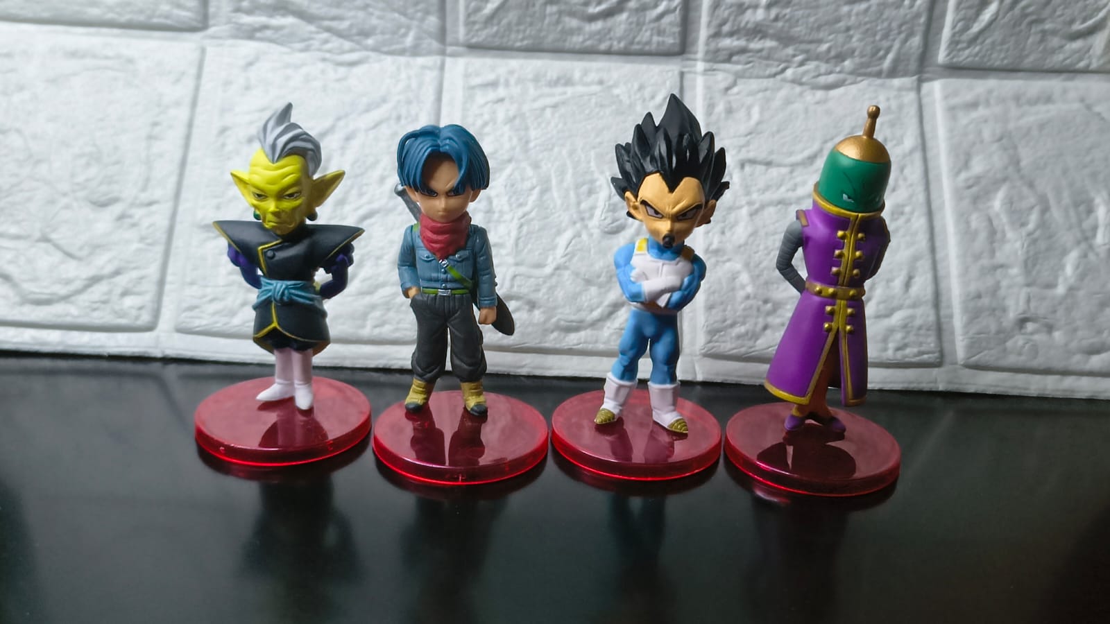 Dragon Ball Super Future Trunks Saga 9-Piece Mini Figure Set – Chibi Collectible Statues